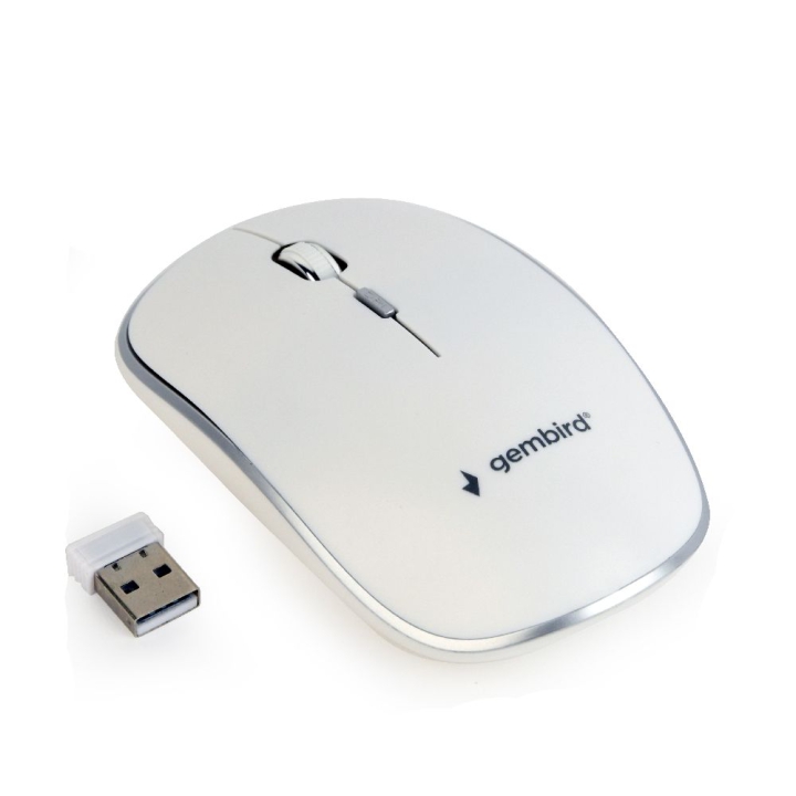 Draadloze muis wit-MUSW-4B-01-W
