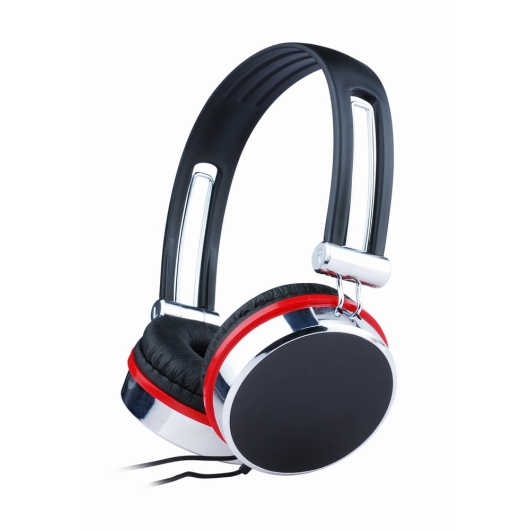 Headset zwart-rood-MHS-903