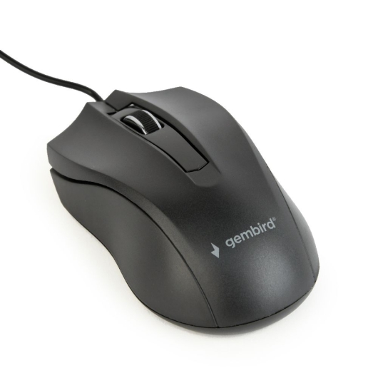 Optische muis USB zwart-MUS-3B-01