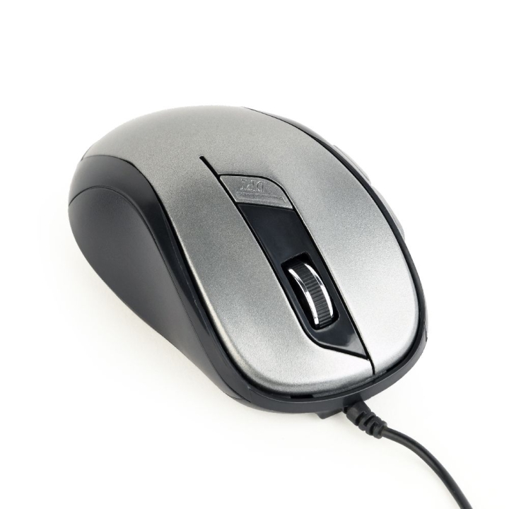 Optische muis USB zwart/antraciet-MUS-6B-01-BG