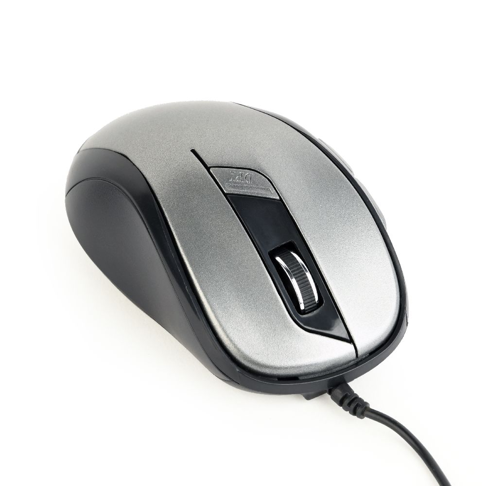 Optische muis USB zwart/antraciet-MUS-6B-01-BG