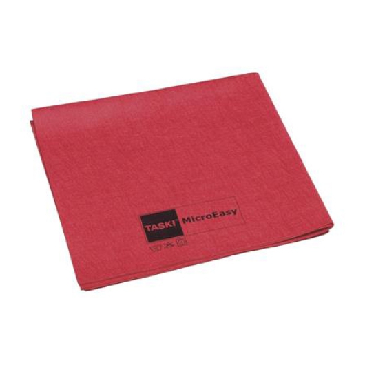 TASKI MicroEasy reinigingsdoek rood 5 stuks - 7514574