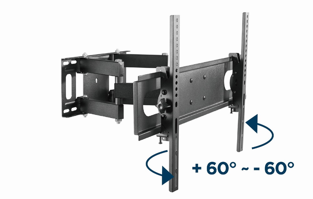 TV muurbeugel kantel- & draaibaar 37-70 inch 35kg - Afbeelding 15